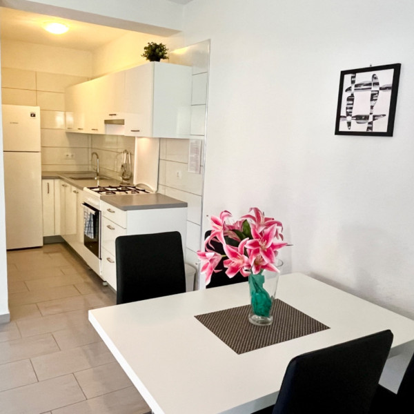 Kitchen, Paradise Apartments, Paradise Apartments right on the beach on Hvar island, Croatia Gdinj