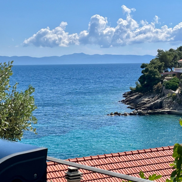 Living room, Paradise Apartments, Paradise Apartments right on the beach on Hvar island, Croatia Gdinj