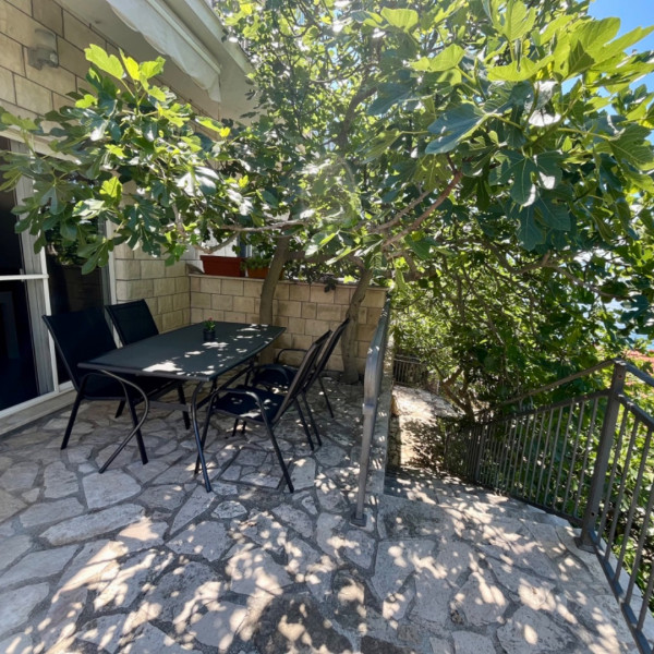 Living room, Paradise Apartments, Paradise Apartments right on the beach on Hvar island, Croatia Gdinj