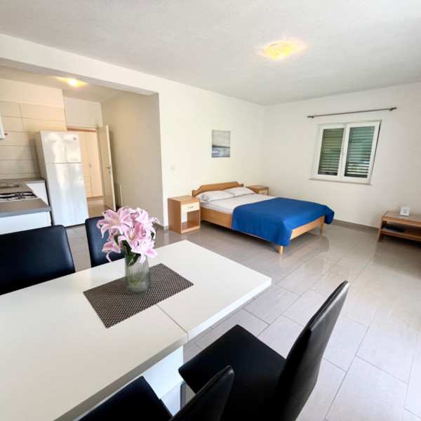 Bedrooms, Paradise Apartments, Paradise Apartments right on the beach on Hvar island, Croatia Gdinj