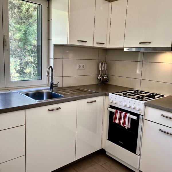 Kitchen, Paradise Apartments, Paradise Apartments right on the beach on Hvar island, Croatia Gdinj
